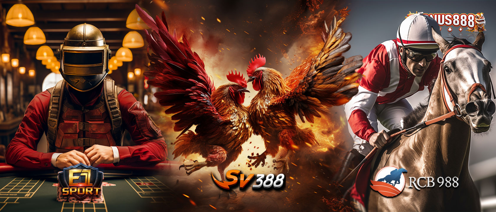 Cockfight Banner